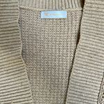 KIRUNDO Cardigan Sweater in Khaki, size medium Tan Photo 8