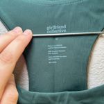 Girlfriend Collective NWT  Paloma Racerback Sports Bra Tank Top Green Size M Photo 1