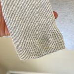 AGOLDE  grey ribbed maya scoop neck long sleeve Photo 5