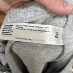 Eileen Fisher  Tapered Ankle Pant XS NWT‎ $178 Gray Pull On Cotton Stretch Lounge Photo 5