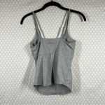 Girlfriend Collective Grey Coyote Reset Curved Tank Top Photo 4