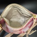 RAIS CASE Vida Wool Aztec Boho Convertible Fanny Pack Crossbody Bag Pink Photo 6
