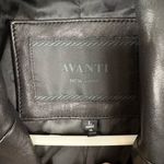 Avanti  New York Black Genuine Leather Buttery Soft Jacket Large Punk Grunge Rock Photo 4