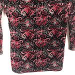 Y2K GNW Top Womens Medium Retro Floral Mesh Boho Fairygoth Whimsygoth Grunge Black Photo 7