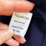 Revolve Tularosa Arabella Navy Embroidered Tunic Dress XS EUC Photo 3