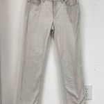 Eileen Fisher Light Grey Mid Rose Straight Leg Womens Jeans 6 Organic Cotton Photo 0