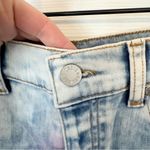 Zadig & Voltaire NWOT  Tie and Dye Denim Mini Skirt Sz 34 Photo 2