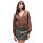 MINKPINK $119 NEW  Mithra Cardigan - Copper - Small Photo 3