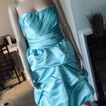 Bill Levkoff strapless mini dress Photo 1