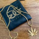 The gold gods 4/20 Mary Jane Necklace Cannabis  Photo 0