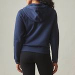 American Giant Relaxed Classic Full Zip Oxford Blue Cotton XS Hoodie Made in USA Photo 5