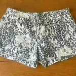 Joie  Womens Size 10 100% Linen Shorts Cheetah Animal Print Summer Comfort‎ Photo 0