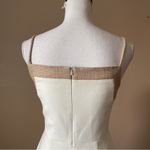 Black Halo  | White Chantal Sheath Dress Sz 2 Photo 4