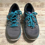 Nike  Running Shoes Women’s Size 9.5 Gray Pink Turquoise Photo 4