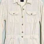 Liz Claiborne Vintage 80s Womens Cream Jumpsuit One Piece - Size 14P Liz Sport Photo 1