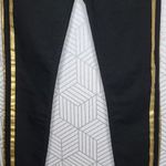 Black Orchid  Black Noah Ankle Fray Skinny Jeans w/ Gold Racer Stripes Photo 4