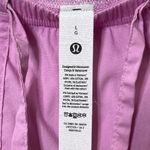 Lululemon High Rise Poplin Pants Women’s Size Large Quick Drying Cotton Blend Pink Photo 6