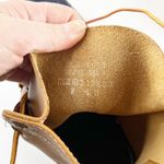 L.L. Bean Lace Up Bean Winter Rain Snow Boots Navy Blue Brown 8 Photo 4