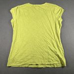 Natural Reflections ‎ Shirt Womens XL Green Embroidered Boho Beaded Scoop Neck Photo 7