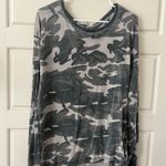 Free People  Camo Tee Long Sleeve Photo 0