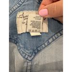 American Rag  Patches Denim Straight Leg Overall Light Wash Blue Women's Plus 16w Photo 7