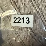 Marisa Christina Tan Cardigan with Textured Knit V Photo 5