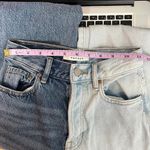 PacSun  Color Block High Rise Straight Women's Blue Jeans Size 23 Button Fly Photo 10