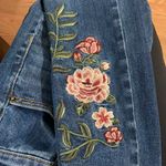 Driftwood  Jackie Rome skinny floral embroidered distressed jeans size 25 Photo 8