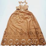 Karina Grimaldi Felicia Embellished Dress in Biscuit XS Photo 2