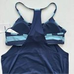 Nike Women's Navy and Light Blue Swim Top Size L Photo 12
