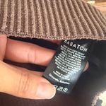 Babaton  Dark Brown Crop Top Size Small Photo 3