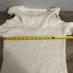 Pink Rose  womens Ivory solid cowl sweater size XL Photo 6