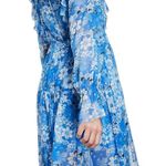 The Kooples ππ Long Dress ~ Blue Floral Print Size 3 = EU 40 Large Photo 6