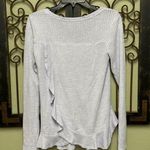 Anthropologie Saturday Sunday Wendy long sleeve lavender waffle top Photo 1
