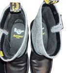 Dr. Martens  Gayle Biker Boots with Houndstooth Black and White Tweed- EU 36 US 5 Photo 7