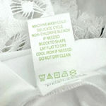 Lilly Pulitzer | White Fringe Sleeveless Top Crochet Gold Zipper | Size XS Photo 7