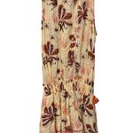 Poupette St Barth NWT Yellow Floral Ruffle Smocked Tiered Mini Dress Size Small Photo 2