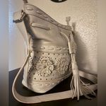 Kensie Faux Vegan Leather Laser Cut Floral Bucket Bag | Shoulder | Purse Photo 1