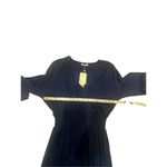 KorMei Navy Low V Wrap Dress Sz XL NWT Blue Photo 4