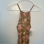 BP  Sleeveless Knit Dress in Beige Anna Floral Photo 2