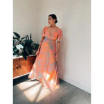 Veda Corazon Maxi in Palma Medium Womens Long Dress Gown Sherbert Pink Photo 14