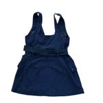 Marissa Webb Navy Pinstripe Vest Blazer Dress Sz M Blue Size M Photo 4