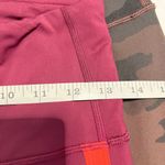 Lululemon  Women’s size 6 Zip The Line Cropped Leggings High Rise Reflective Photo 2