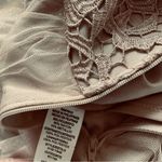 City Studios City Studio beige shimmer strapless prom cocktail dress size 5 Photo 9