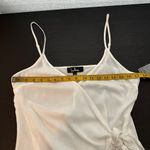 Lulus NWT White Adjustable Strap V-Neck Side Tie Wrap Cami Top Size Large Photo 8