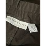 Susan Graver Size XS Oversized Black Liquid Knit Elastic Waist Wide Leg Pants Photo 5