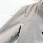 Old Navy  Womens‎ L Swing Coat Medium Gray Button Front Dressy Career Outdoor Photo 3