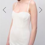 NWT SIMKHAI Caspian Bustier Dress in White Size 6 Photo 4
