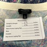 Talbots AUDREY 100%CASHMERE SWEATER - CALICO PAISLEY Sz Large Photo 8