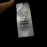 Opening Ceremony Green Black Quilted Mini Dress Size 2 J1 Photo 2